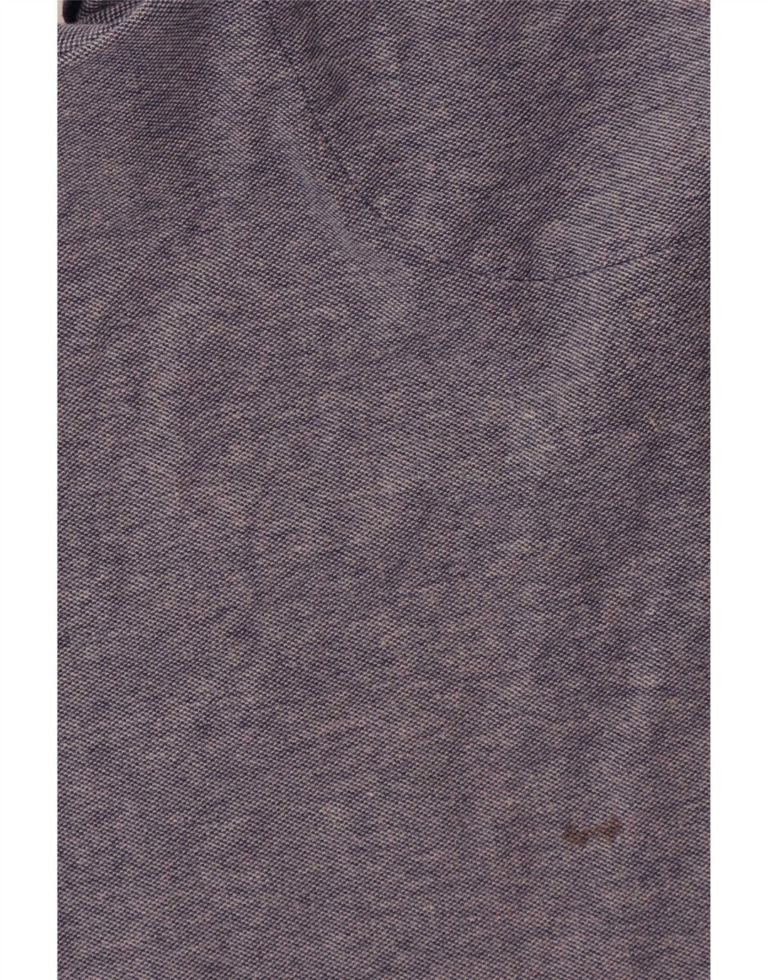 Wrangler Mens Polo Shirt Large Navy Blue Cotton
