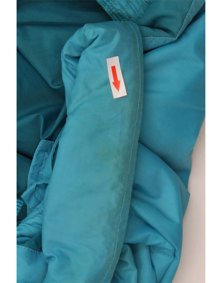 Nike Mens Tracksuit Top Jacket Large Blue Colourblock Nylon