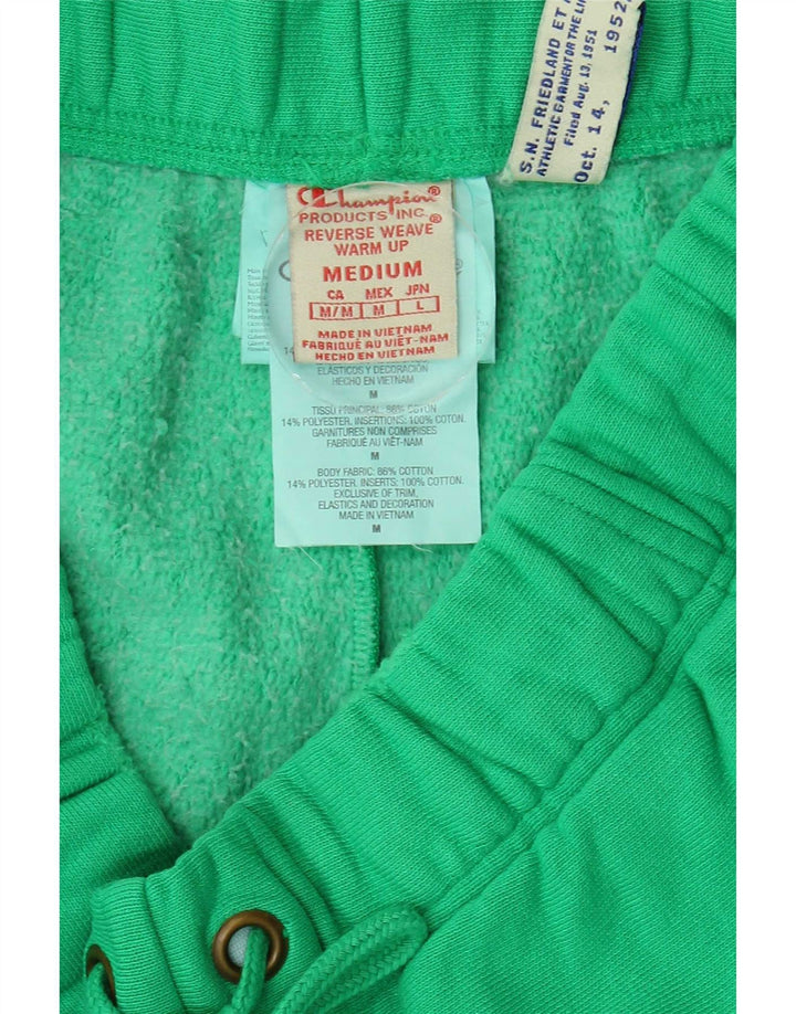 Champion Mens Sport Shorts Medium  Green Cotton