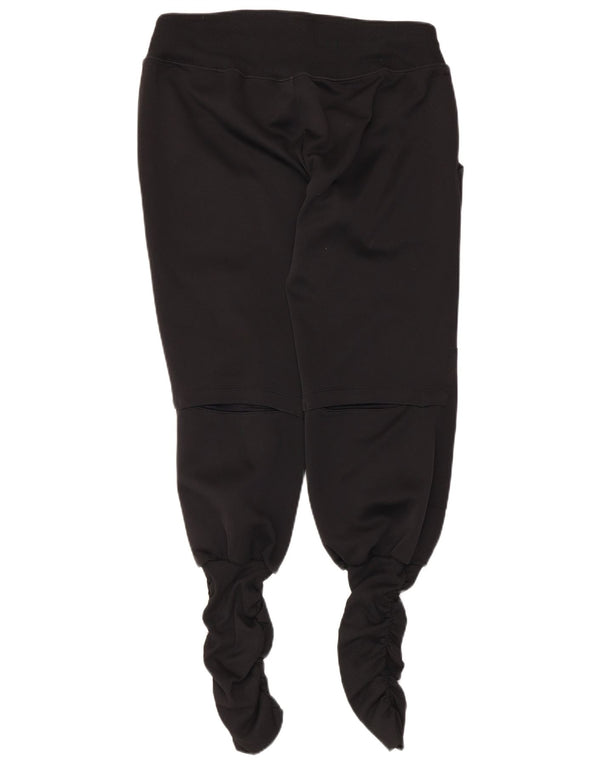 Nike Womens Dri Fit Tracksuit Trousers Joggers UK 14 Medium Black
