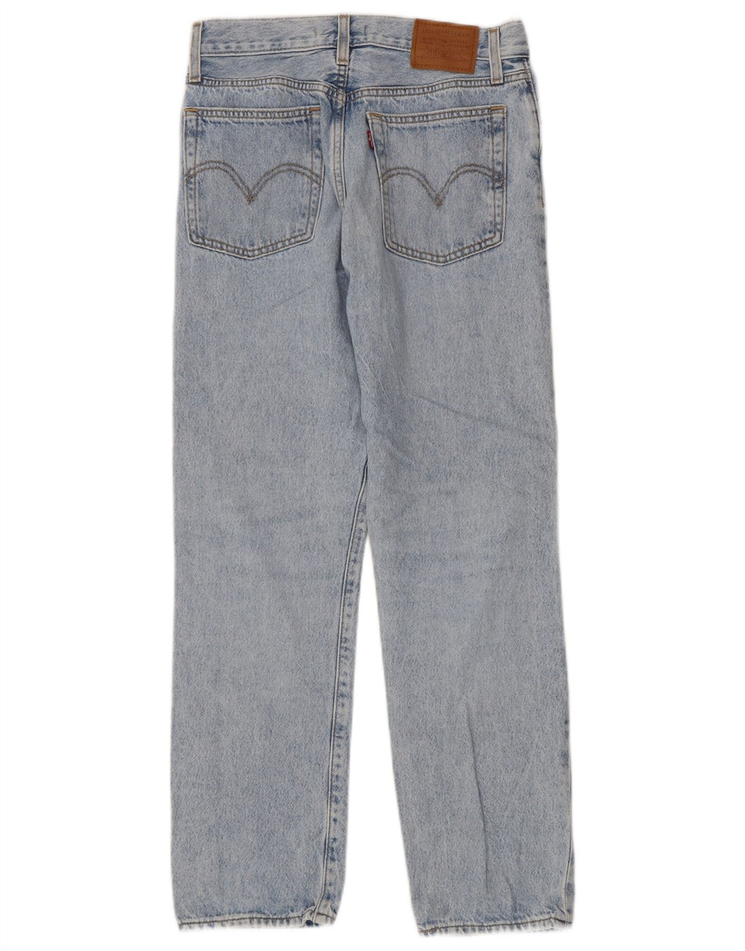 Levi's Womens Wedgie Straight Jeans W26 L28 Blue Cotton