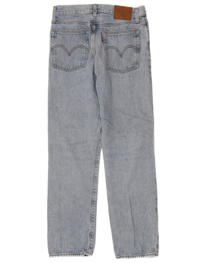 Levi's Womens Wedgie Straight Jeans W26 L28 Blue Cotton