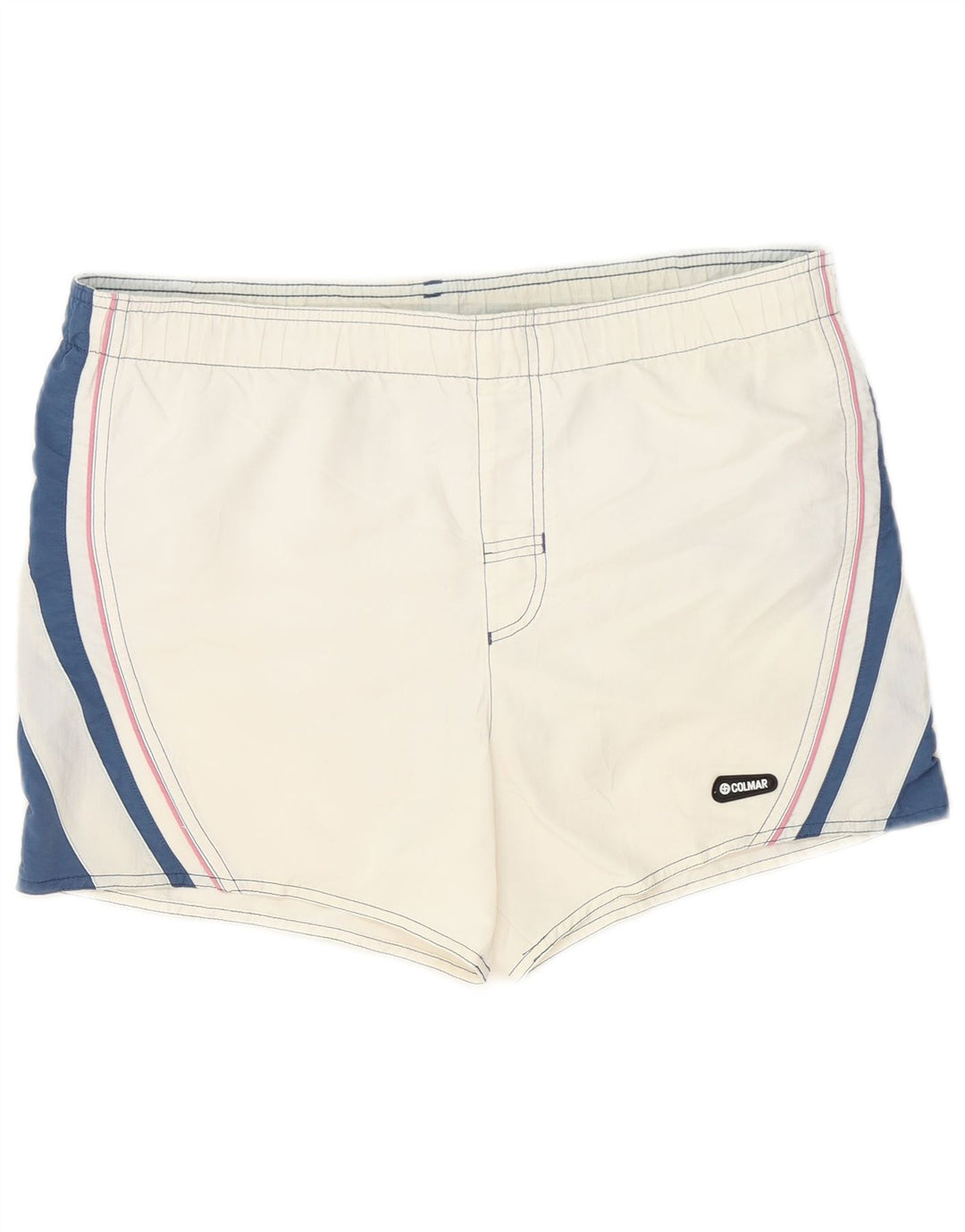 Colmar Mens Swimming Shorts EU 46 Small  White Colourblock