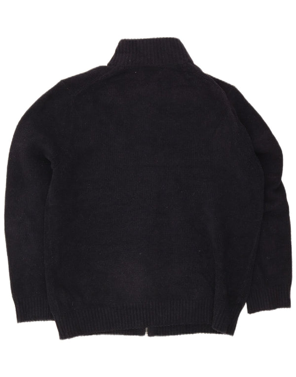Marks & Spencer Mens Cardigan Sweater XL Navy Blue Polyester