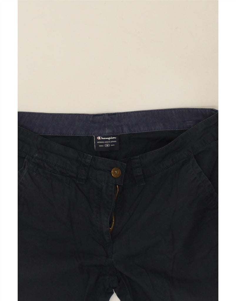 CHAMPION Womens Chino Shorts W30 Medium Navy Blue | Vintage Champion | Thrift | Second-Hand Champion | Used Clothing | Messina Hembry 