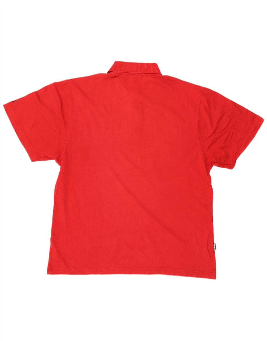 Rip Curl Mens Polo Shirt Small Red Cotton