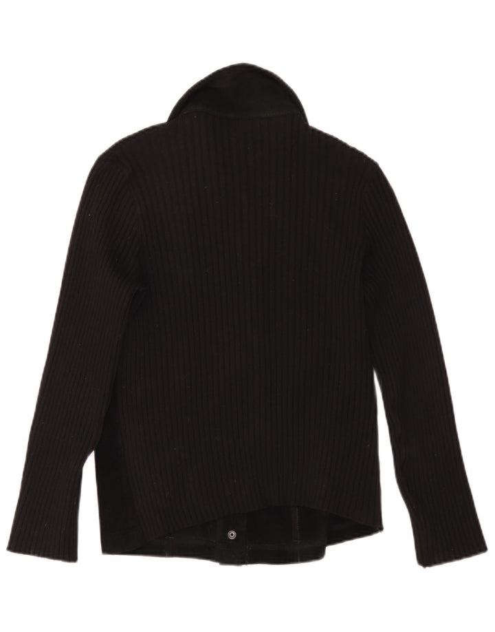 Vintage Girls Suede Jacket 11-12 Years Black