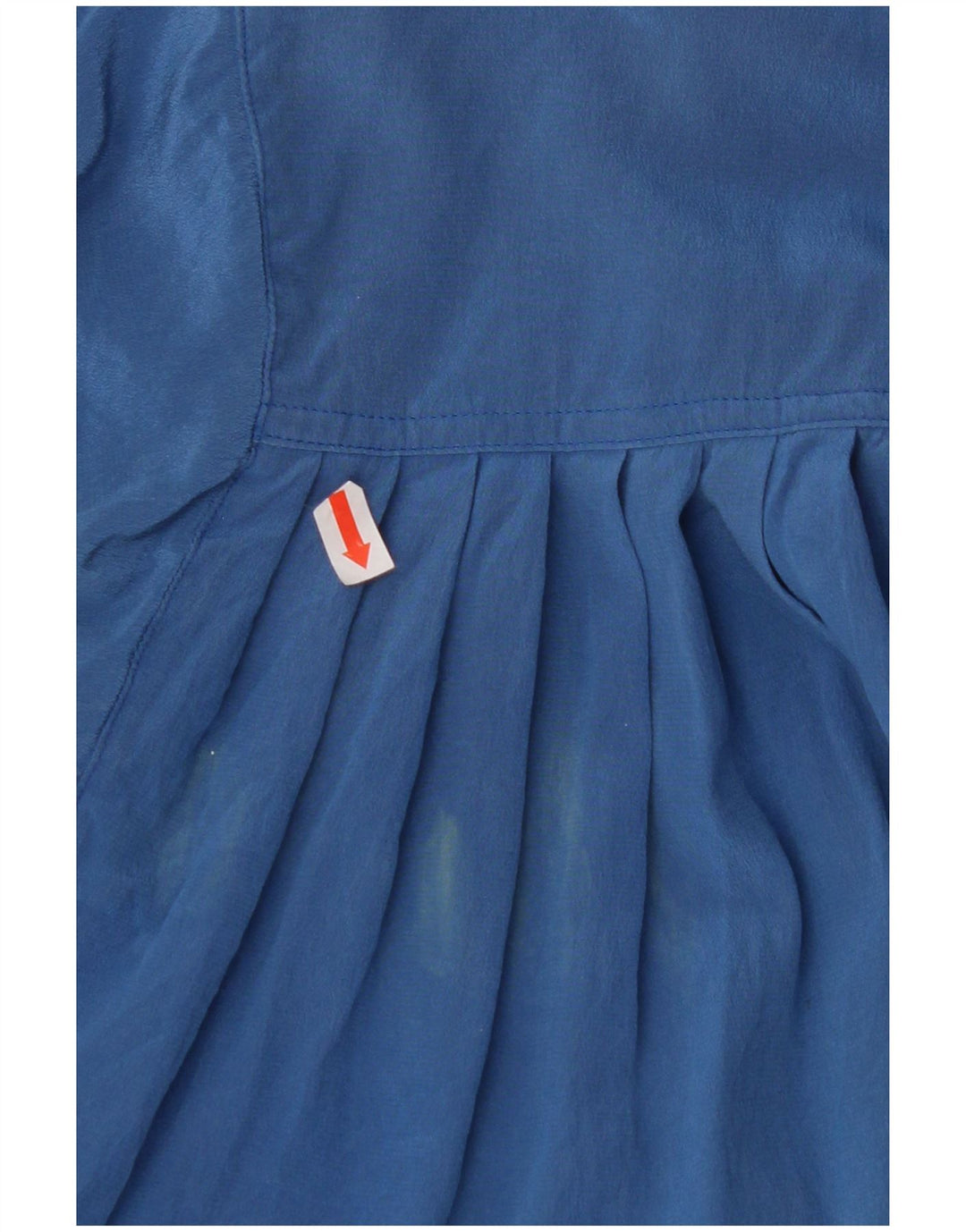 MAX MARA Womens Oversized Short Sleeves Shirt Dress UK 12 Medium  Blue