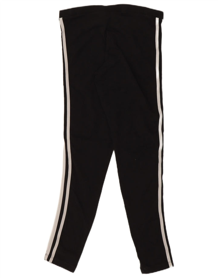 Adidas Womens Leggings UK10 Small Black Cotton