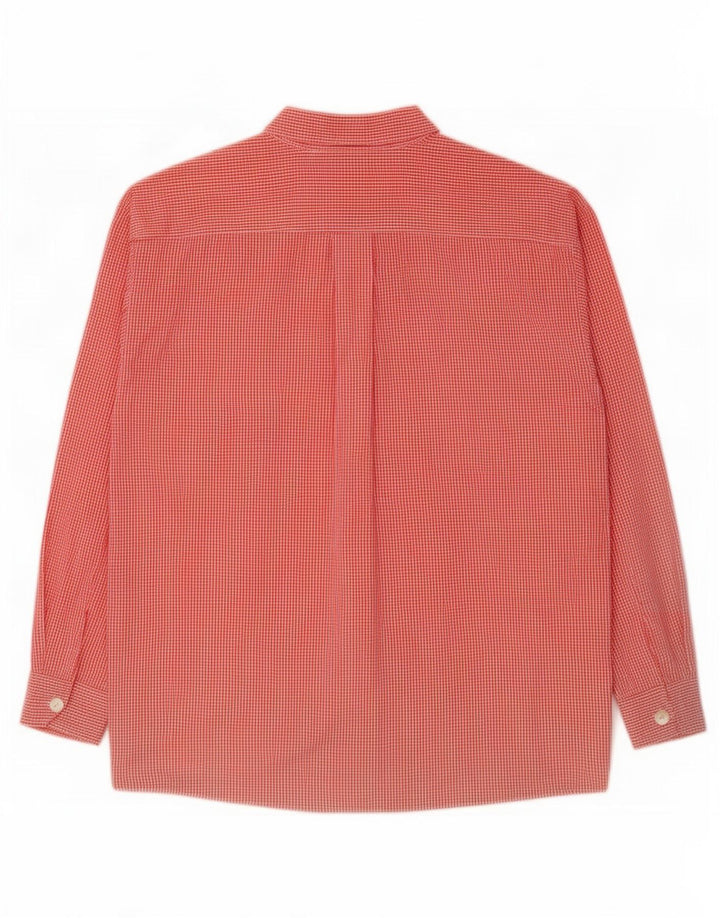 Marella Womens Shirt UK 16 Large Red Gingham Polyester