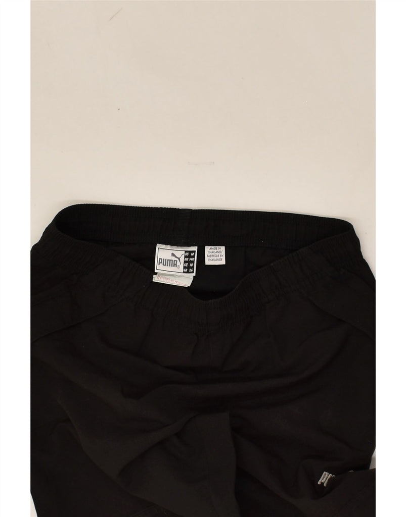 PUMA Boys Sport Shorts 9-10 Years Black Polyester | Vintage Puma | Thrift | Second-Hand Puma | Used Clothing | Messina Hembry 