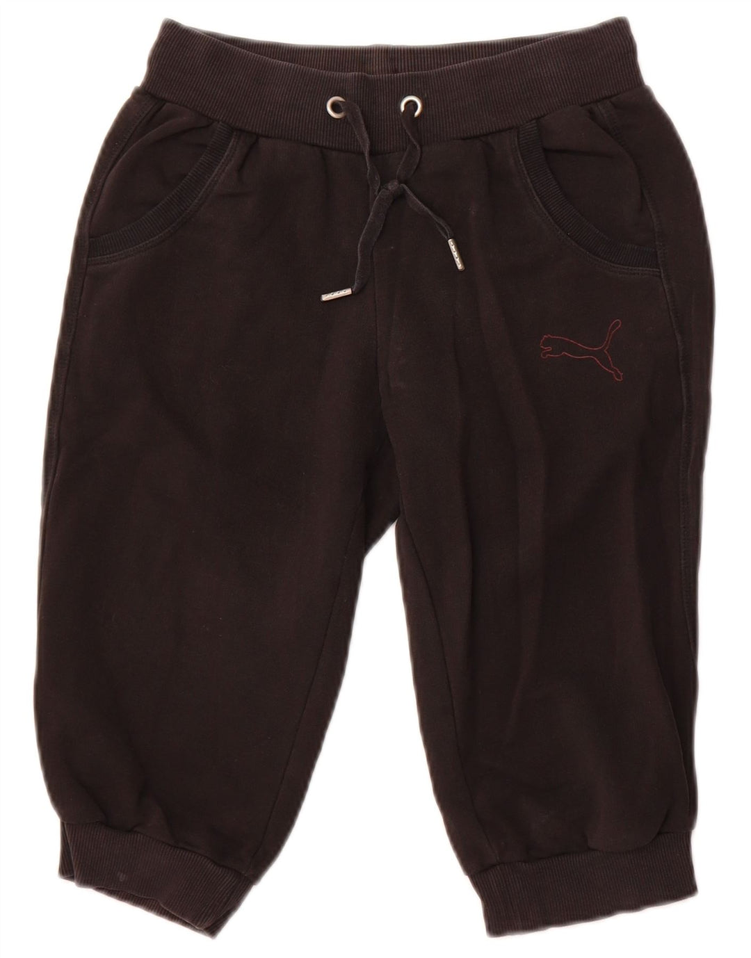 Puma Girls Capri Tracksuit Trousers Joggers 13-14 Years Black