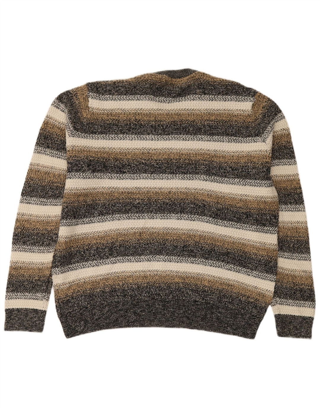 Marks & Spencer Mens Crew Neck Jumper Sweater XL Multicoloured Striped