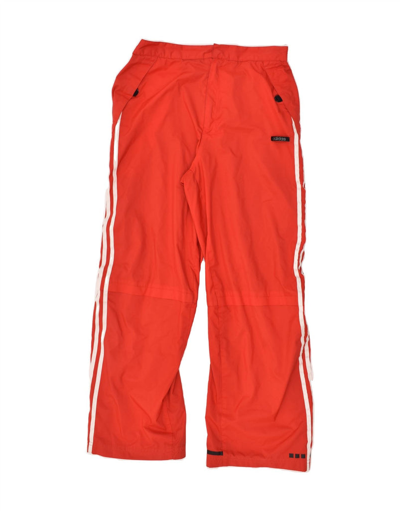 ADIDAS Mens Tracksuit Trousers Small Red Polyester | Vintage Adidas | Thrift | Second-Hand Adidas | Used Clothing | Messina Hembry 