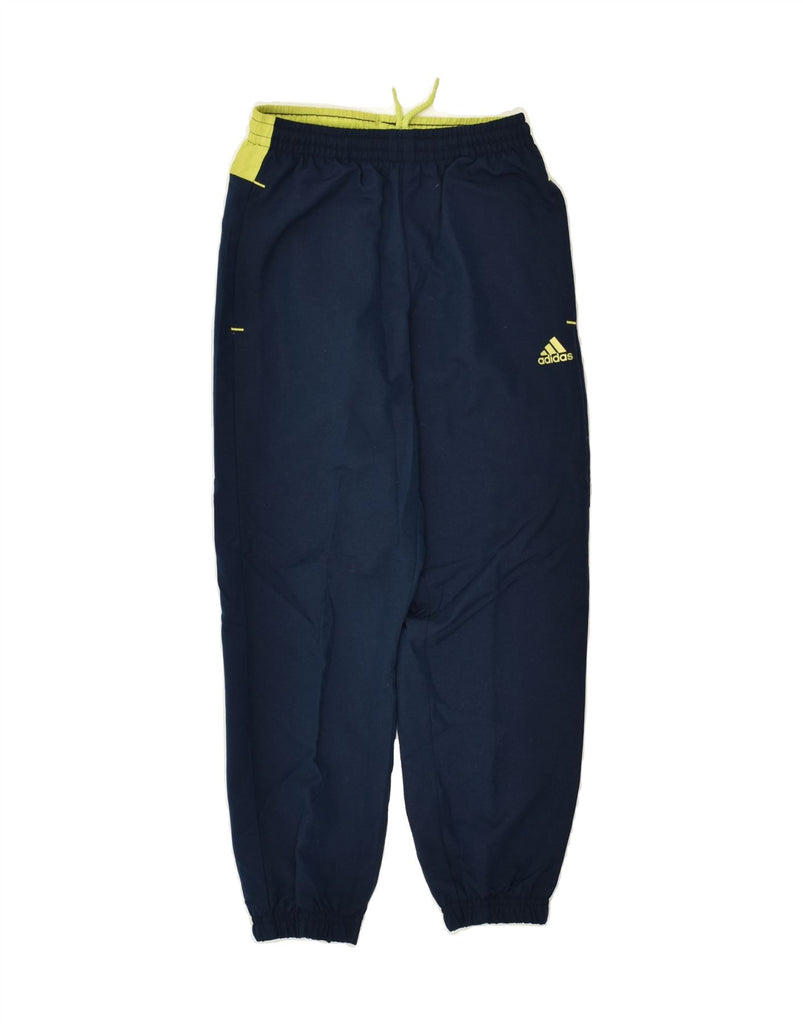 ADIDAS Boys Tracksuit Trousers Joggers 7-8 Years Navy Blue | Vintage Adidas | Thrift | Second-Hand Adidas | Used Clothing | Messina Hembry 