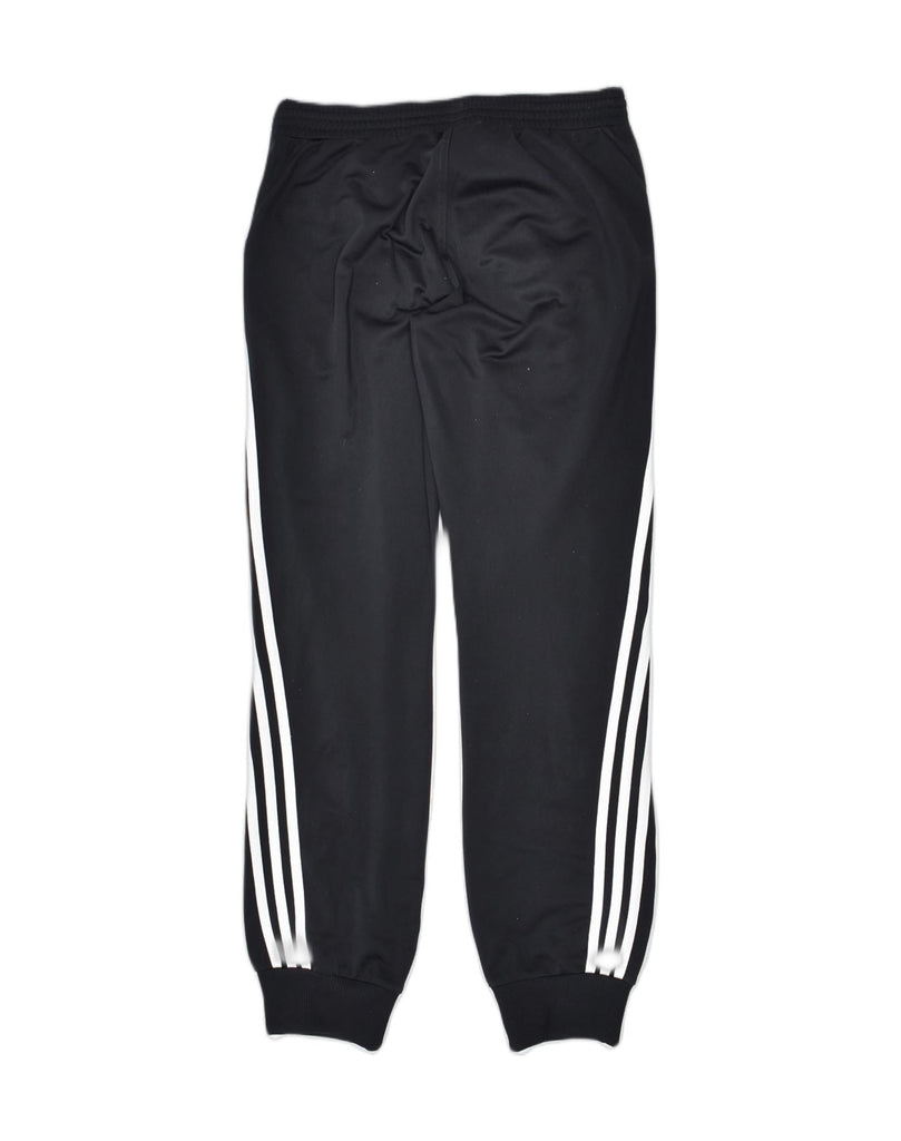 ADIDAS Womens Tracksuit Trousers Joggers UK 10 Small  Black Polyester | Vintage Adidas | Thrift | Second-Hand Adidas | Used Clothing | Messina Hembry 