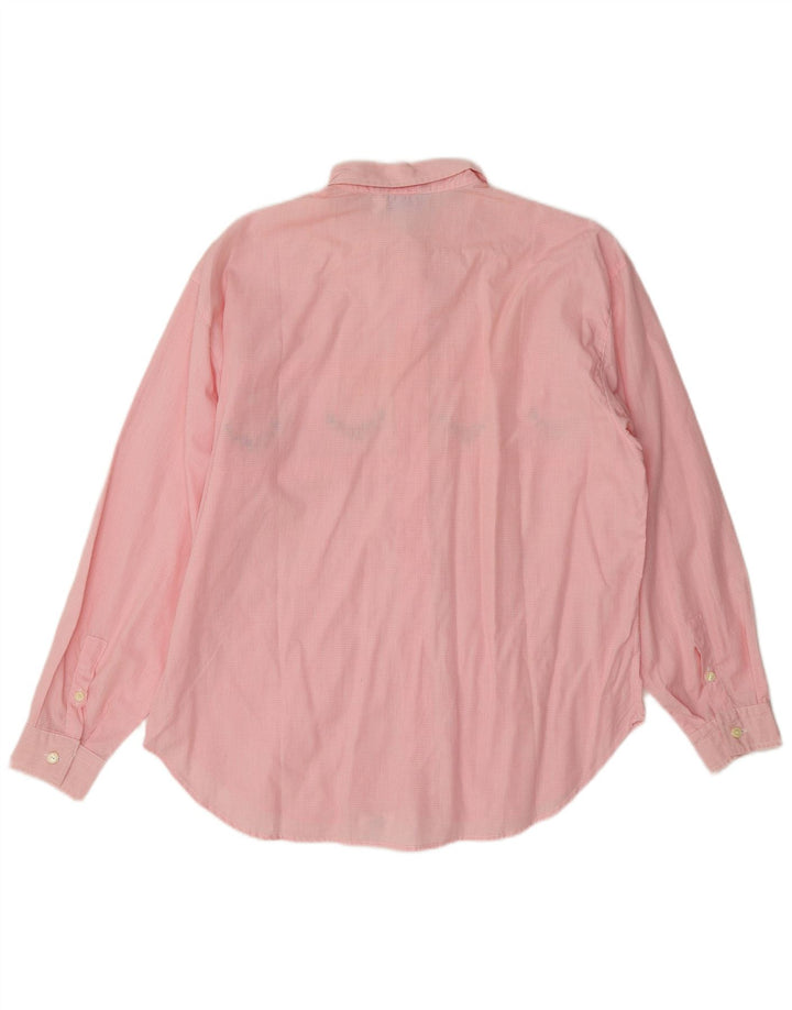 Belfe & Womens Oversized Shirt IT 44 Medium Pink Gingham