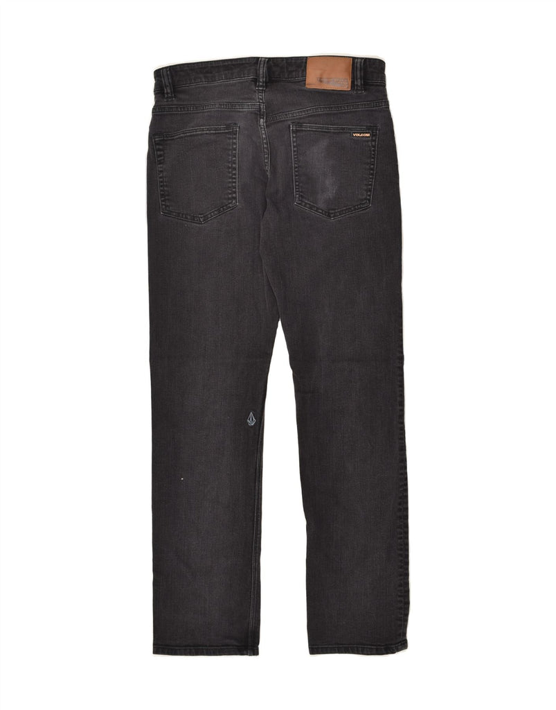 VOLCOM Womens Modern Straight Jeans W30 L29 Black Cotton | Vintage Volcom | Thrift | Second-Hand Volcom | Used Clothing | Messina Hembry 