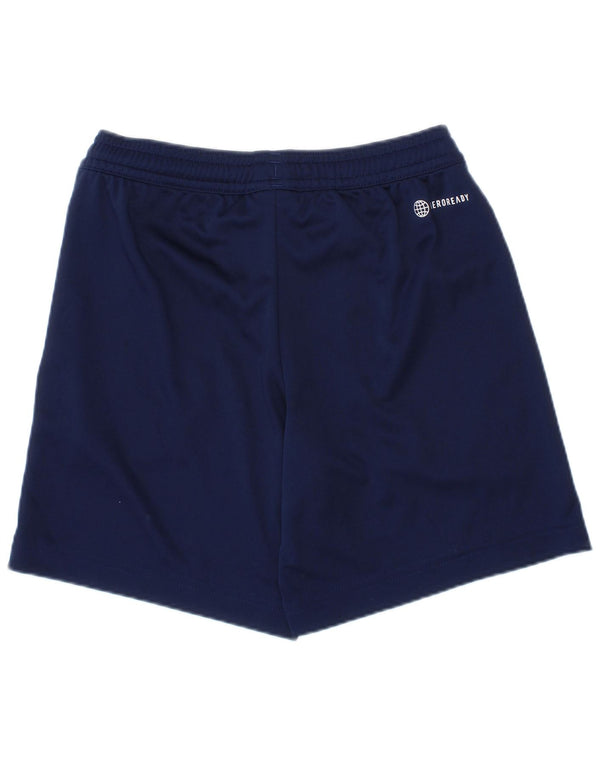 Adidas Boys Aeroready Sport Shorts 7-8 Years  Navy Blue Polyester