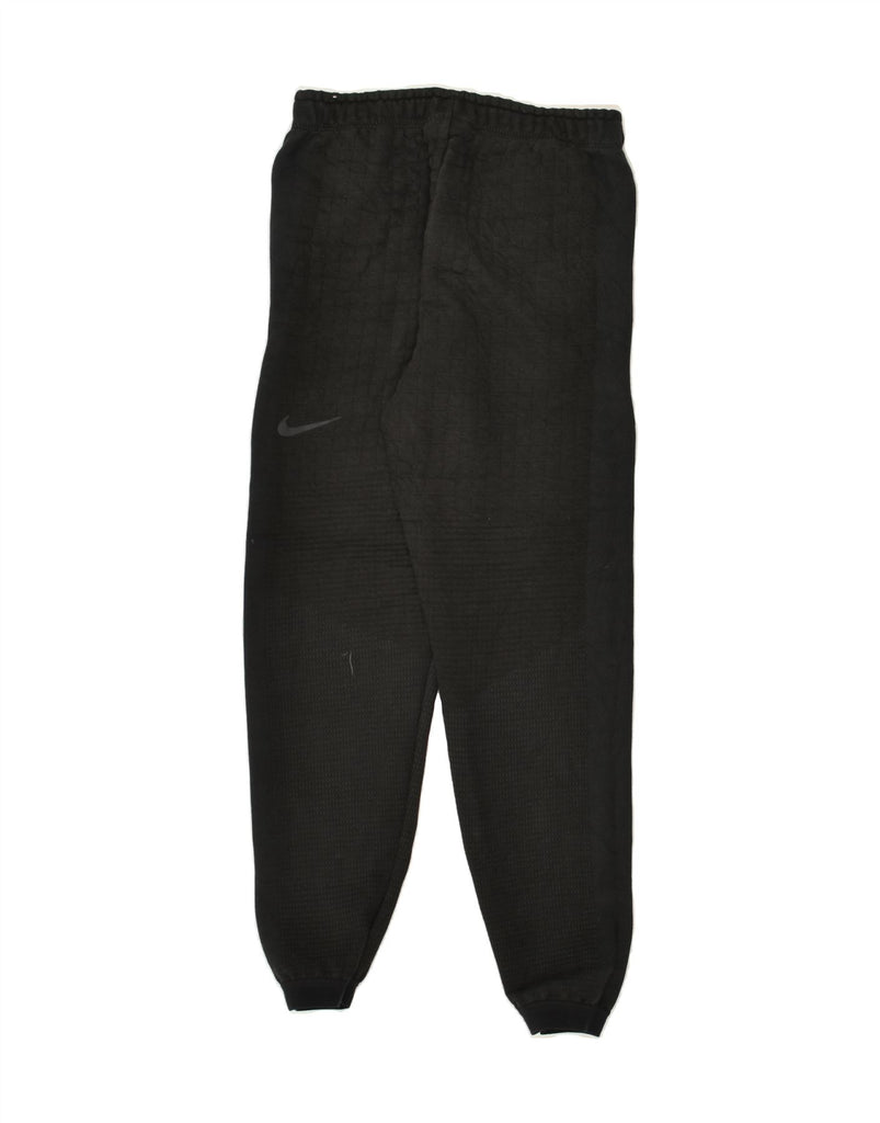 NIKE Mens Tracksuit Trousers Joggers XS Black Polyester | Vintage Nike | Thrift | Second-Hand Nike | Used Clothing | Messina Hembry 