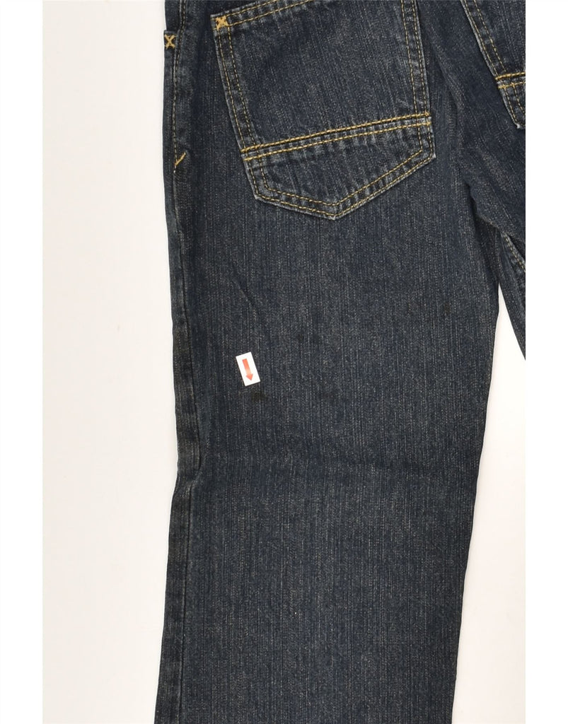 WRANGLER Boys Wide Leg Jeans 9-10 Years W24 L24 Navy Blue Cotton | Vintage Wrangler | Thrift | Second-Hand Wrangler | Used Clothing | Messina Hembry 