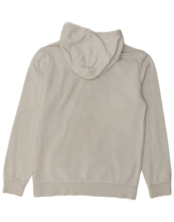 Champion Boys Graphic Hoodie Jumper 13-14 Years White Cotton