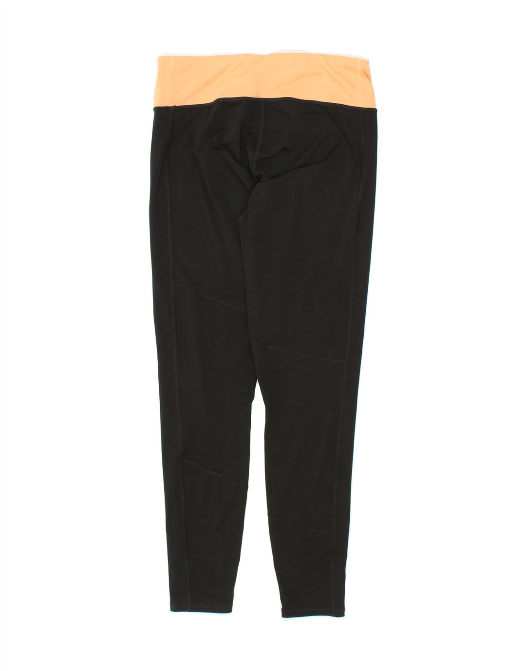 PUMA Womens Leggings UK 12 Medium  Black Colourblock Polyester Vintage Puma and Second-Hand Puma from Messina Hembry 