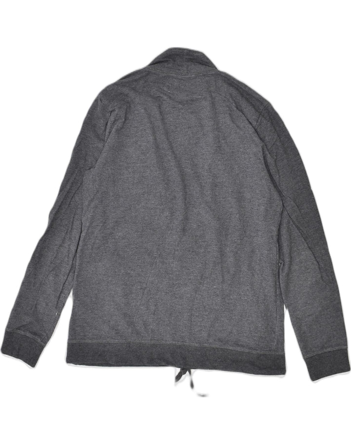 BANANA REPUBLIC Womens Sweatshirt Jumper UK 14 Medium Grey Cotton | Vintage Banana Republic | Thrift | Second-Hand Banana Republic | Used Clothing | Messina Hembry 