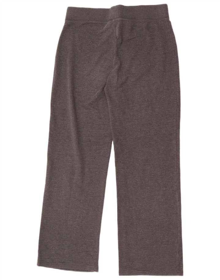 Marks & Spencer Womens Tracksuit Trousers UK 10 Small  Grey Cotton