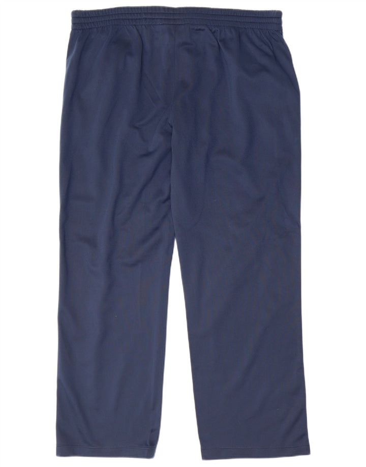 DIADORA Womens Tracksuit Trousers UK 18 XL Navy Blue Polyester
