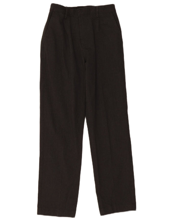Marks & Spencer Boys Straight Chino Trousers 13-14 Years W28 L28 Grey