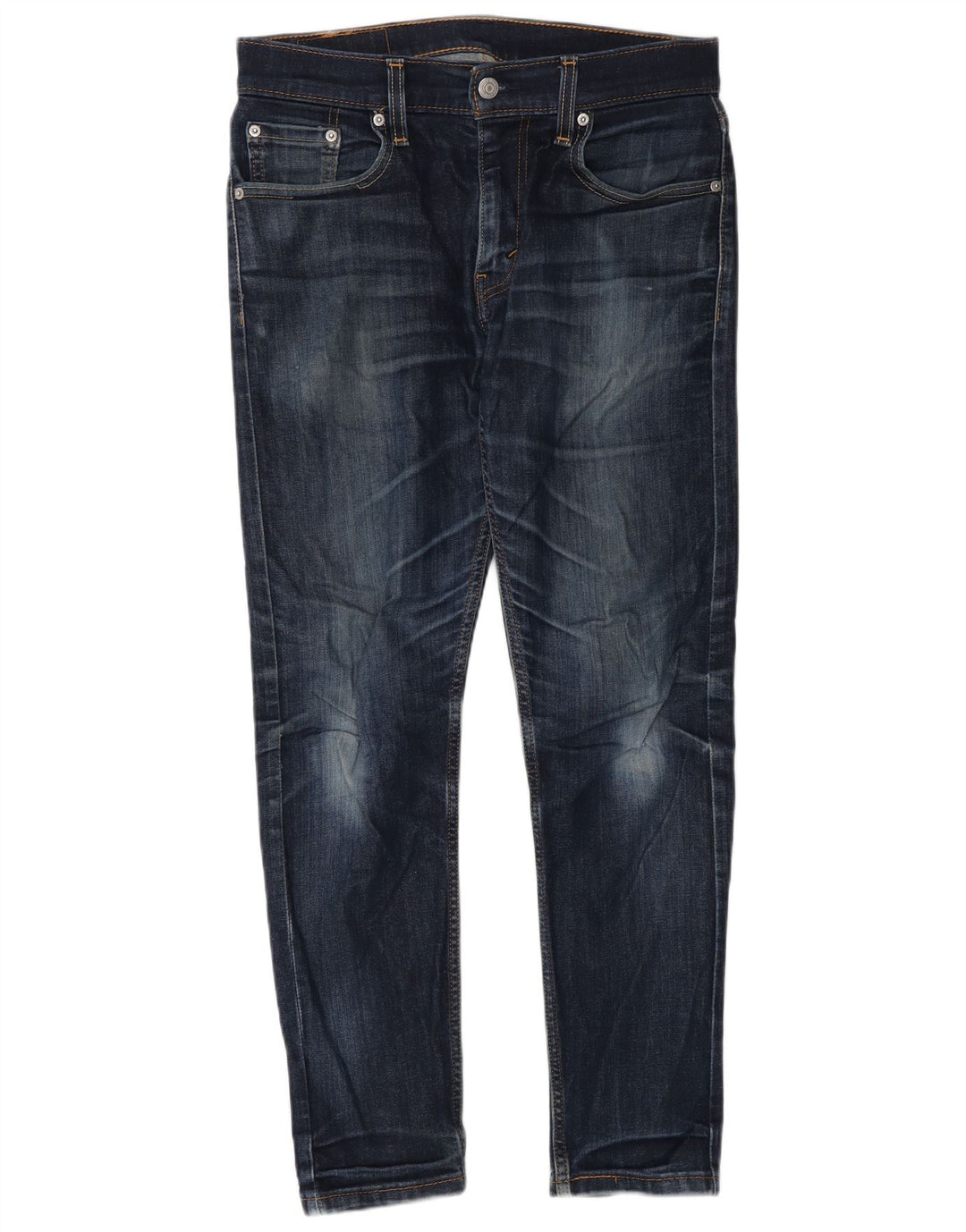 Levi's Mens 512 Slim Tapered Jeans W30 L30 Blue Cotton