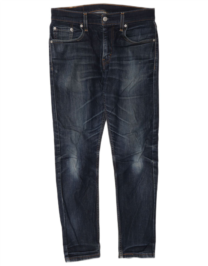 Levi's Mens 512 Slim Tapered Jeans W30 L30 Blue Cotton