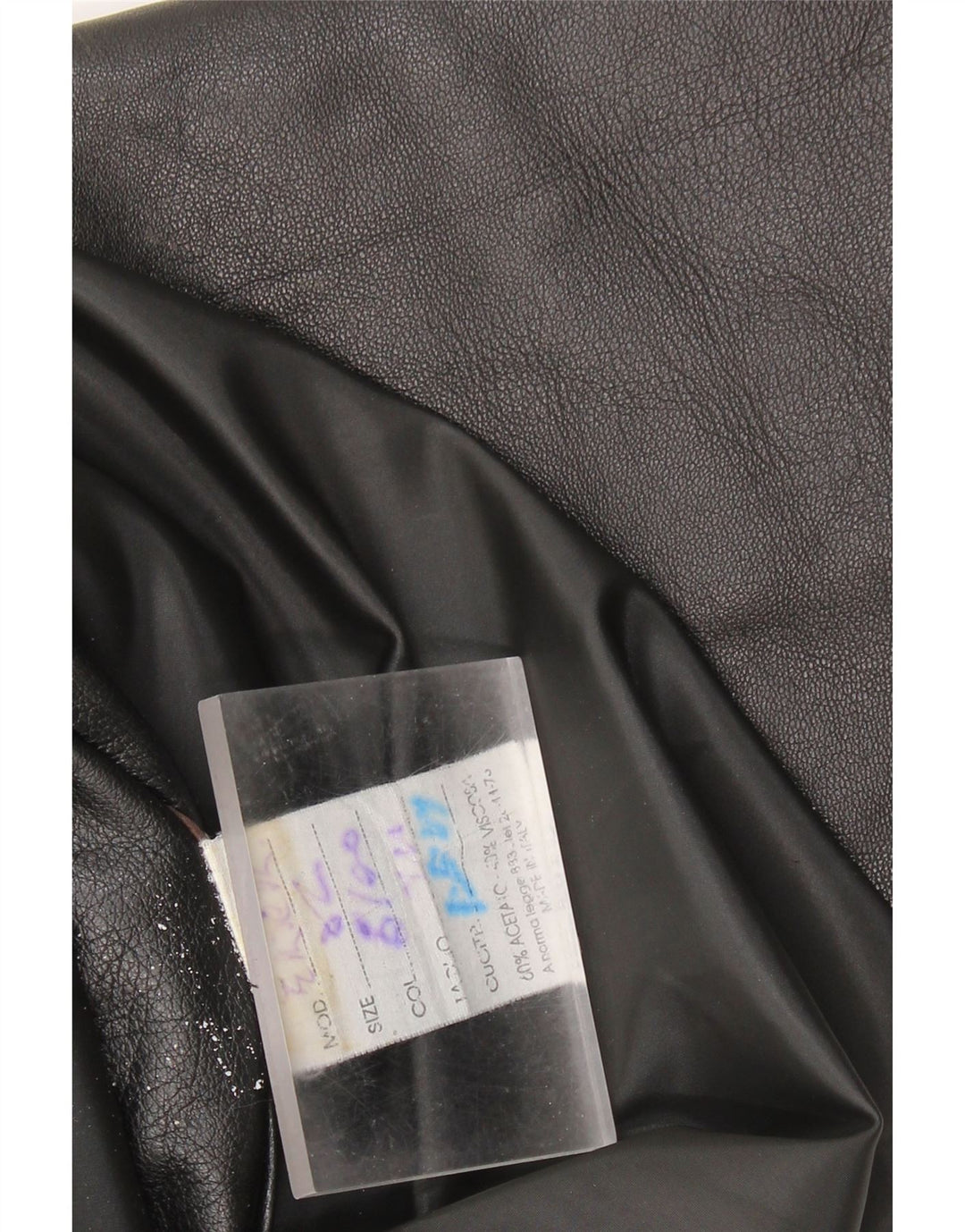 VINTAGE Mens Leather Jacket UK 42 XL Black Leather