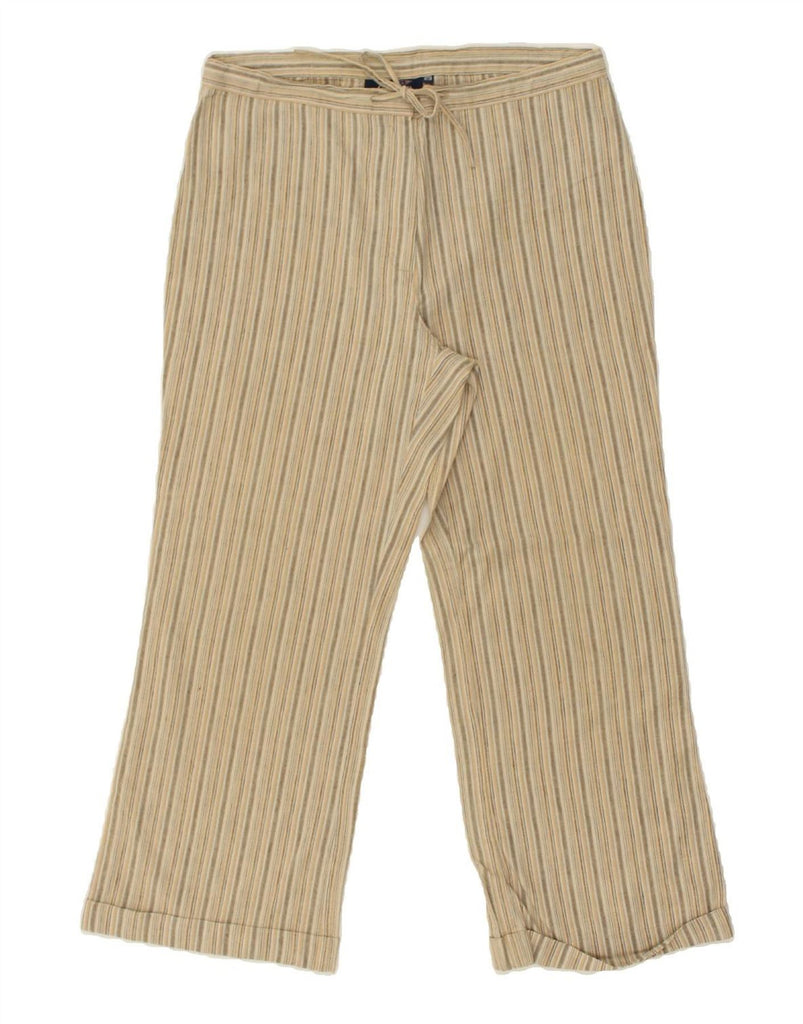 BEST COMPANY Womens Straight Casual Trousers IT 42 Medium W32 L25  Beige | Vintage Best Company | Thrift | Second-Hand Best Company | Used Clothing | Messina Hembry 