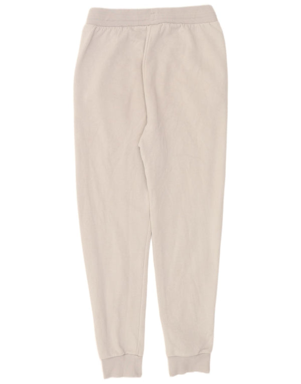 Adidas Womens Tracksuit Trousers Joggers UK 12 Medium Grey Cotton