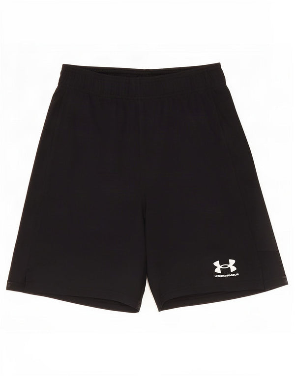 Under Armour Mens Loose Fit Sport Shorts Small Black Polyester