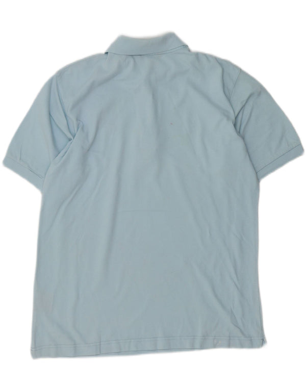 KAPPA Mens Polo Shirt Medium Blue Cotton