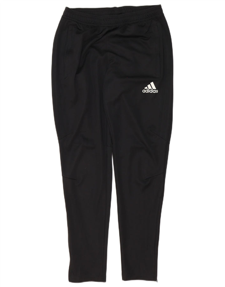 Adidas Mens Climacool Tracksuit Trousers Medium Black Polyester