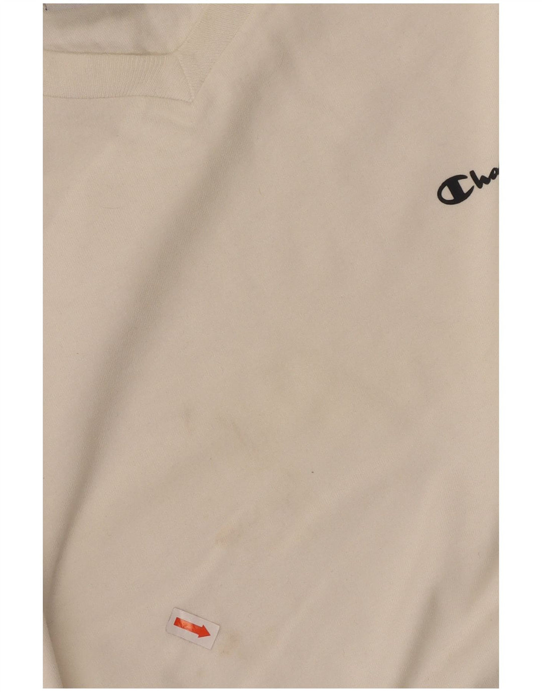 CHAMPION Womens T-Shirt Top UK 18 XL White Cotton