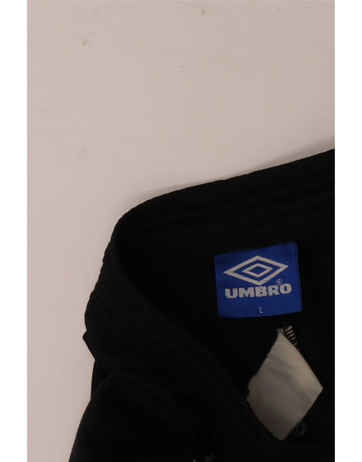 Umbro Mens Tracksuit Trousers Large  Black