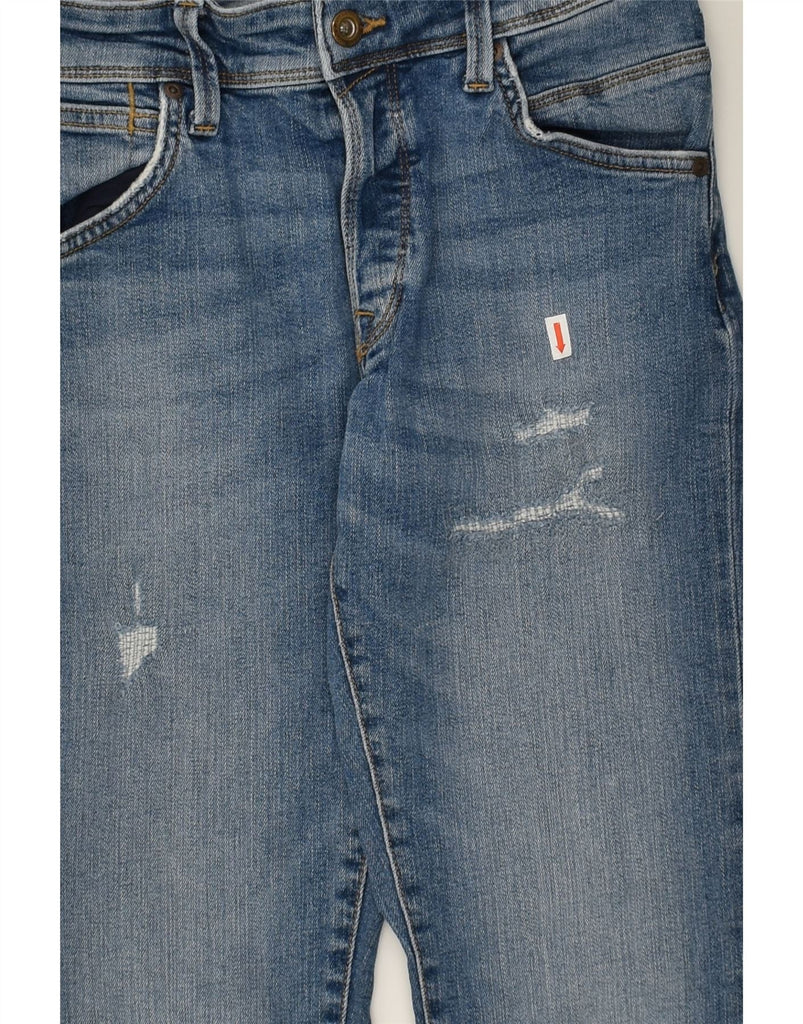 JACK & JONES Mens GLENN Slim Jeans W28 L32  Blue Cotton | Vintage Jack & Jones | Thrift | Second-Hand Jack & Jones | Used Clothing | Messina Hembry 