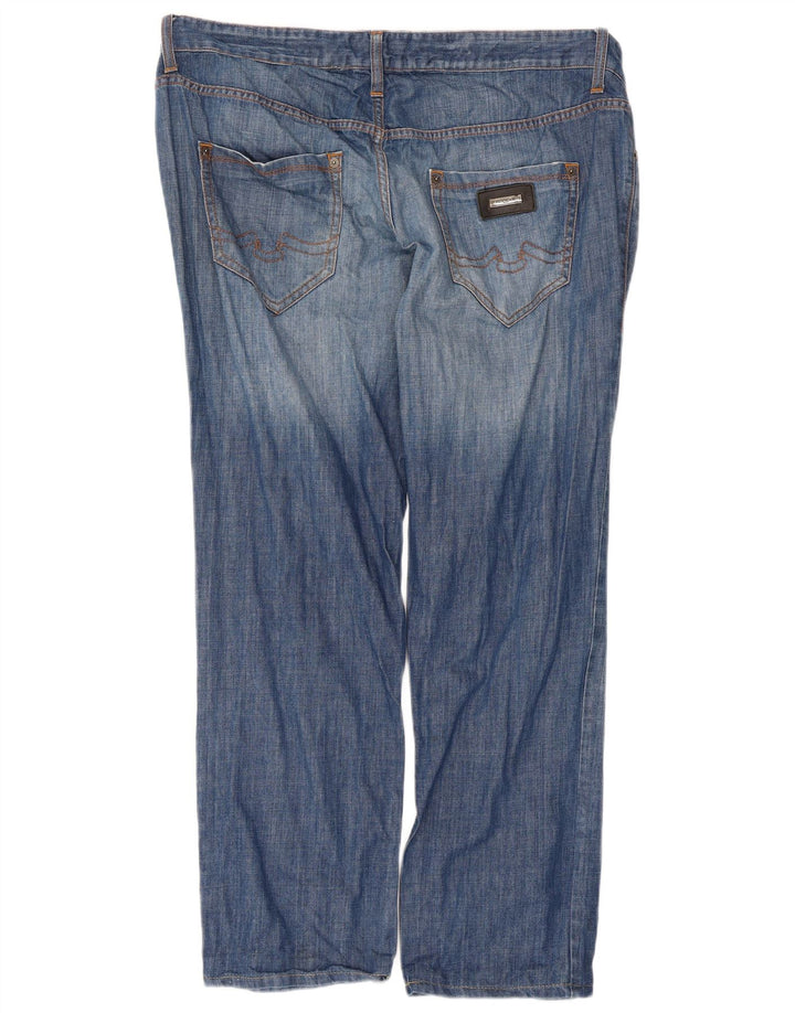 Richmond Womens Straight Jeans W40 L30 Blue