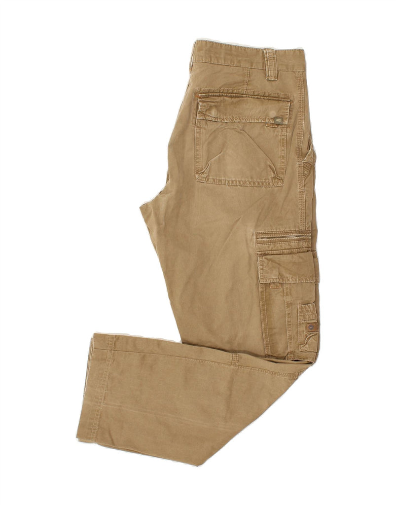 CAMEL ACTIVE Mens Straight Cargo Trousers W34 L29 Brown Cotton Vintage Camel Active and Second-Hand Camel Active from Messina Hembry 