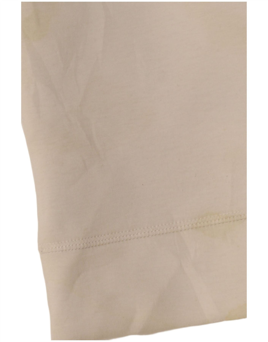 CALVIN KLEIN Womens Graphic Zip Hoodie Sweater UK 14 Medium White