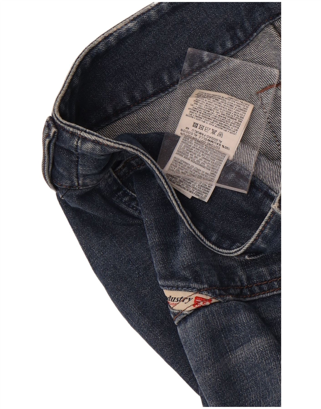 Diesel Womens Bootcut Jeans W32 L32 Blue Cotton