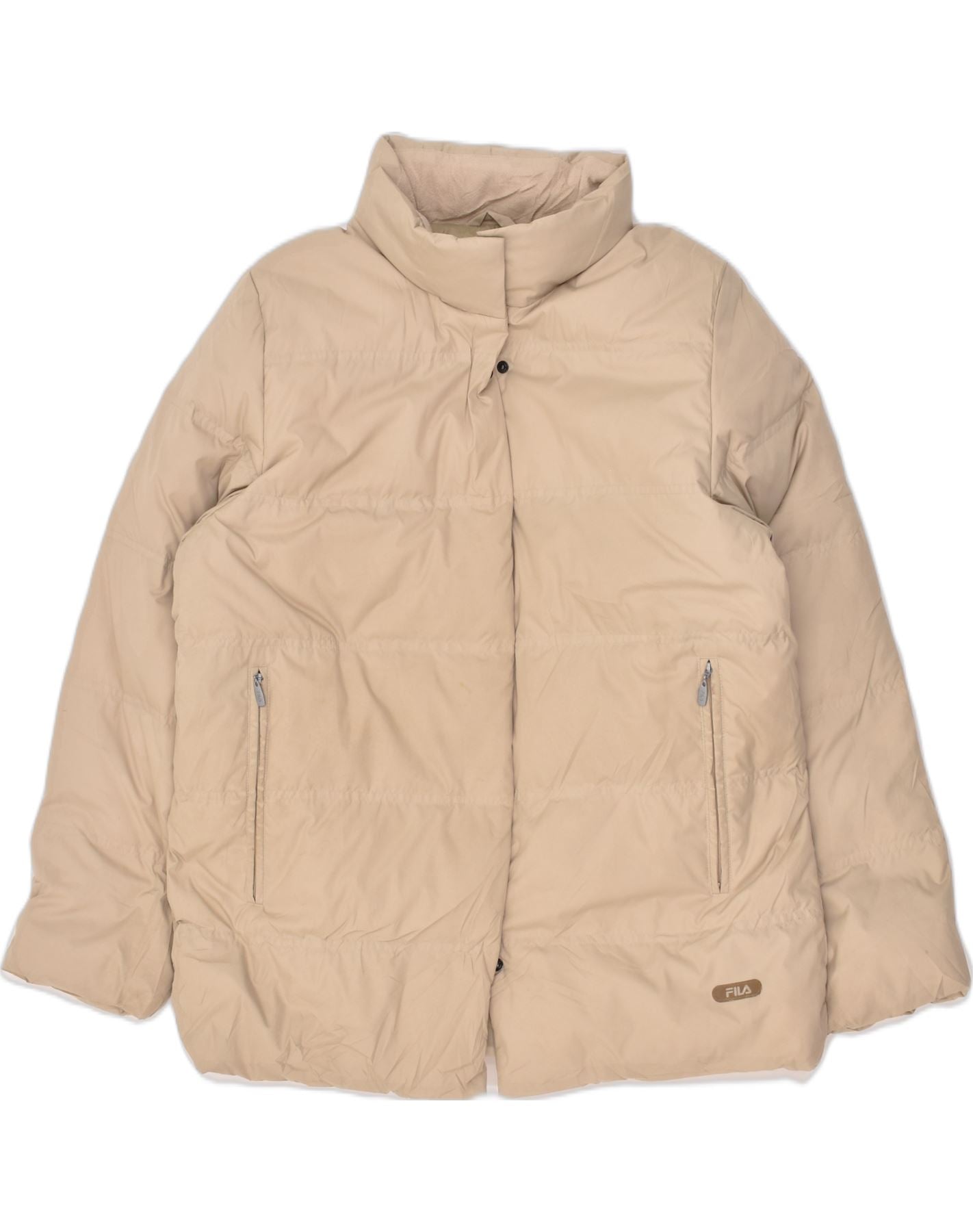 Fila beige jacket hotsell