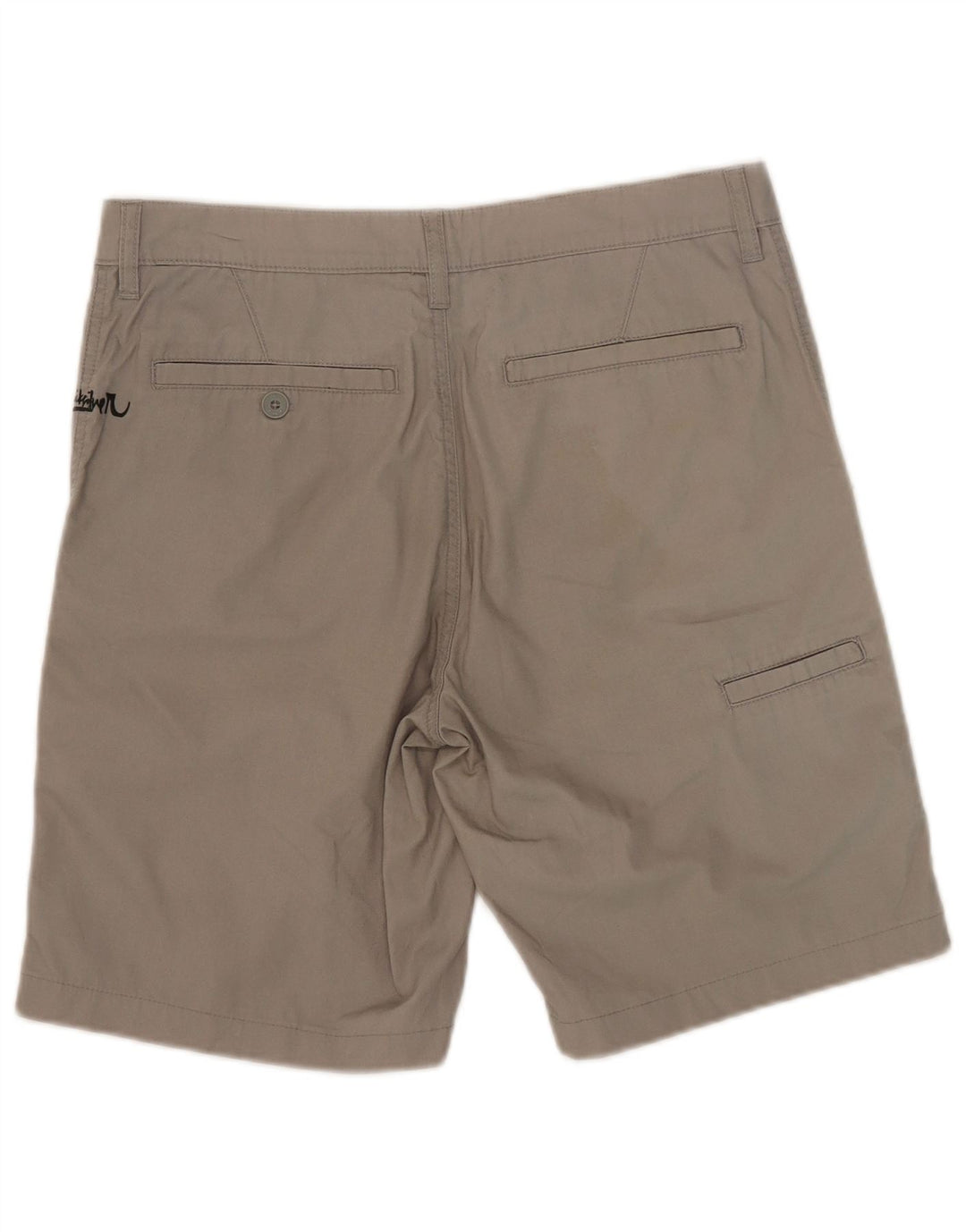Quiksilver Mens Chino Shorts W31 Medium Grey Polyester