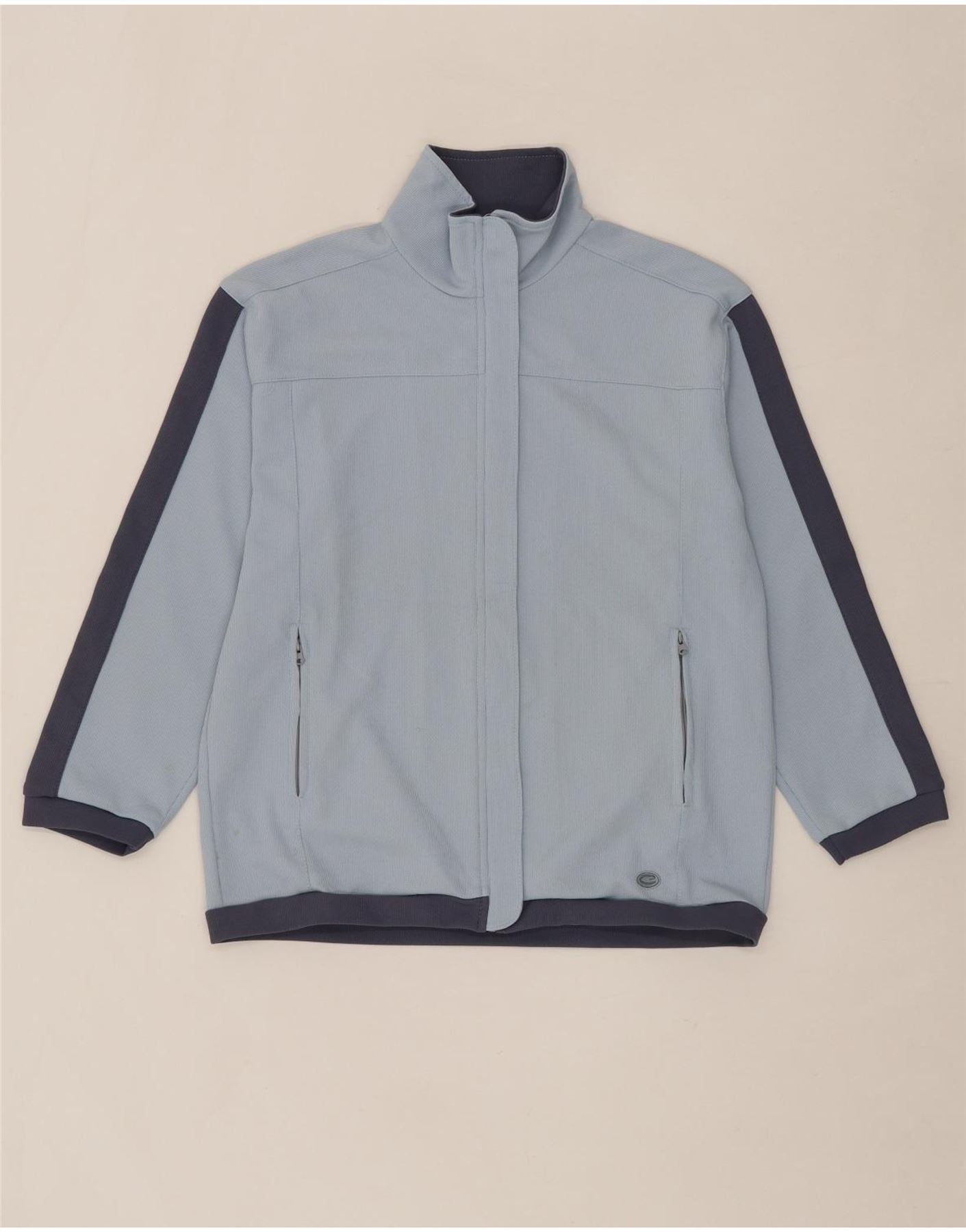 Giacca da tuta da donna CAMPAGNOLO IT 44 Blu medio con blocchi di colore