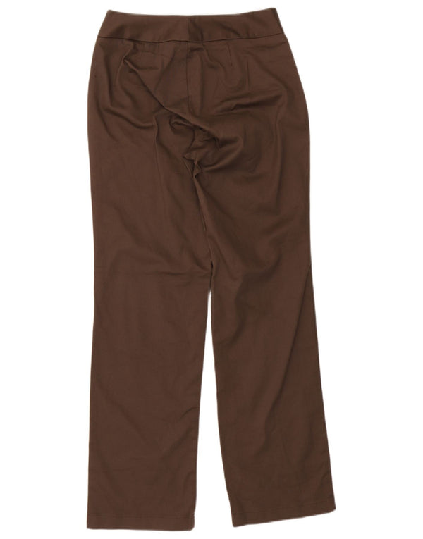 Dockers Womens Ideal Fit Straight Chino Trousers Medium W28 L31 Brown